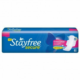 Stayfree Secure Extra Large 6 Pads 1 Pack